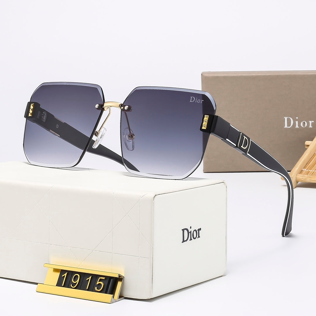 6 Colors Stylish Square Frameless Sunglasses  — 1915