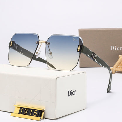 6 Colors Stylish Square Frameless Sunglasses  — 1915