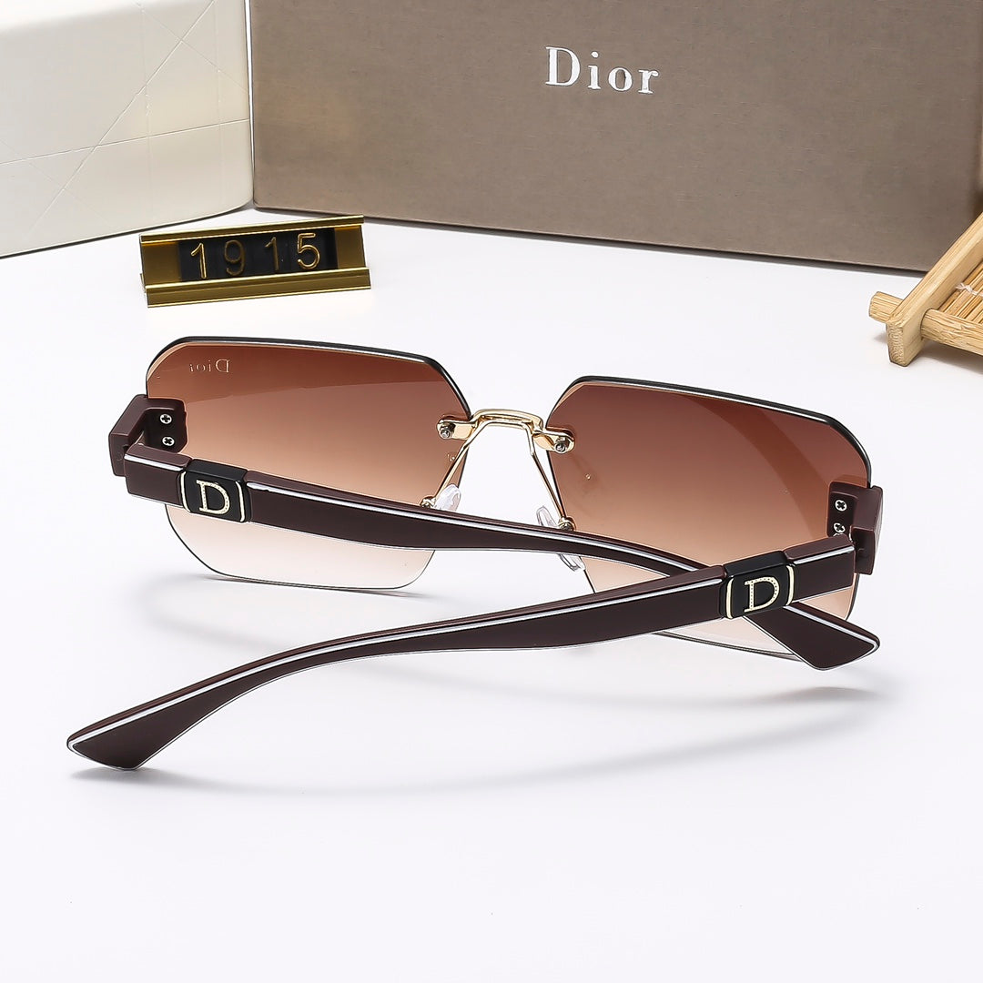 6 Colors Stylish Square Frameless Sunglasses  — 1915