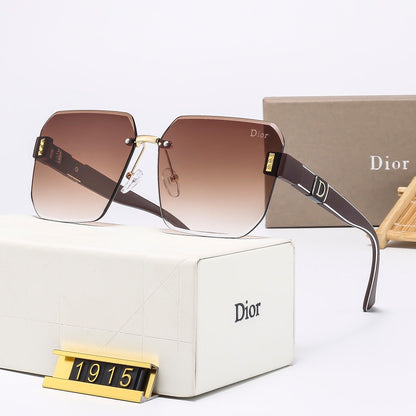 6 Colors Stylish Square Frameless Sunglasses  — 1915