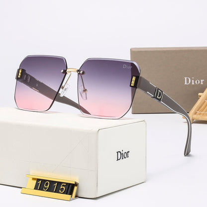 6 Colors Stylish Square Frameless Sunglasses  — 1915