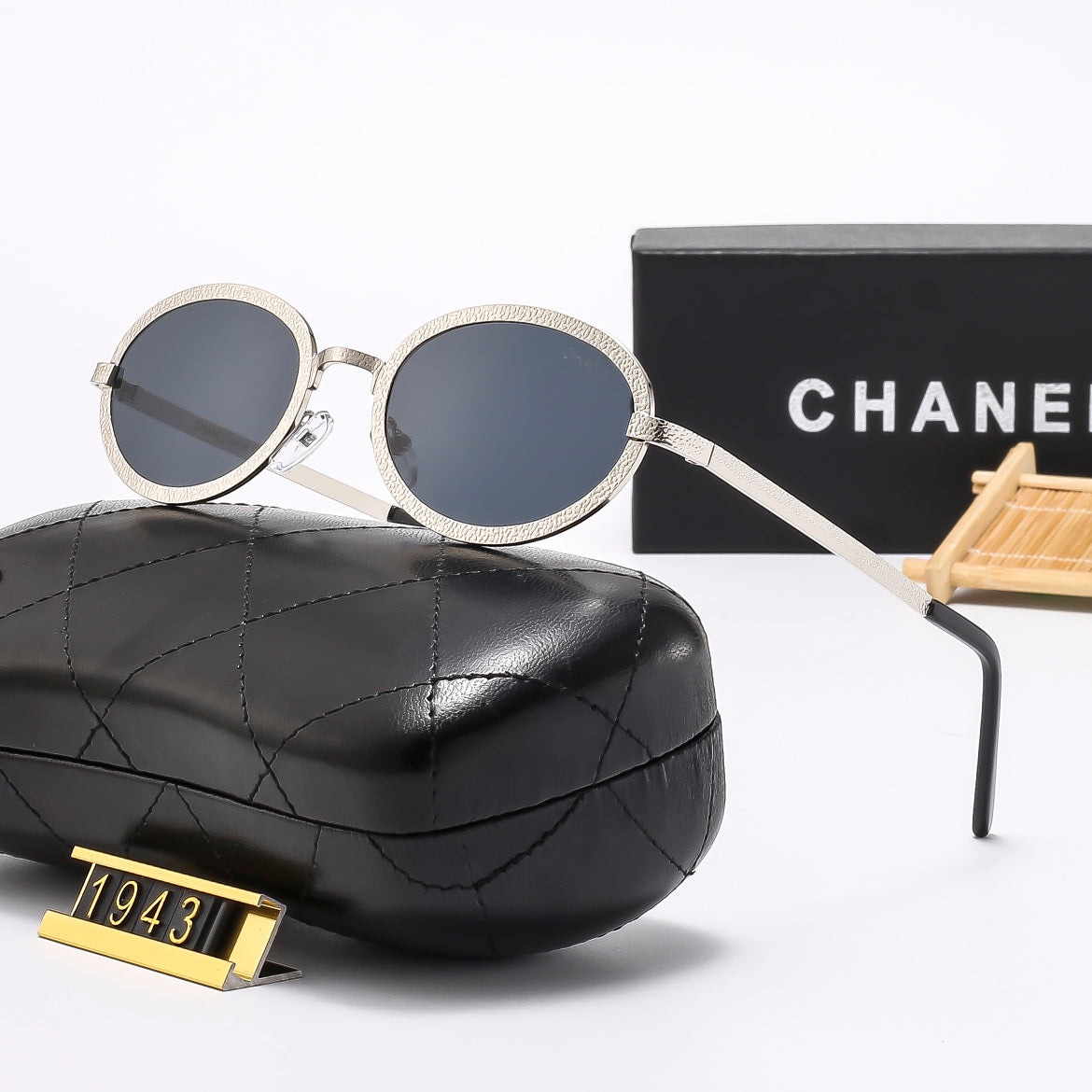 5 Colors Stylish Oval Sunglasses  — 1943