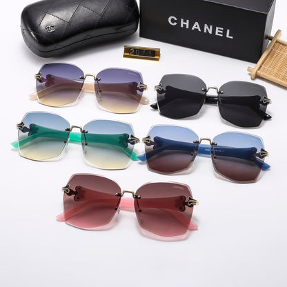 5 Colors Stylish Square Frameless Sunglasses — 2010