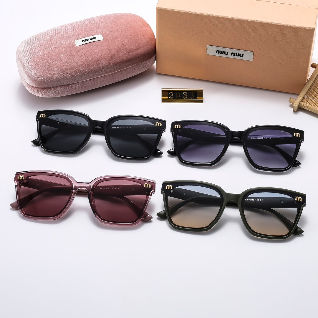 4 Colors Stylish Square Sunglasses  — 2034