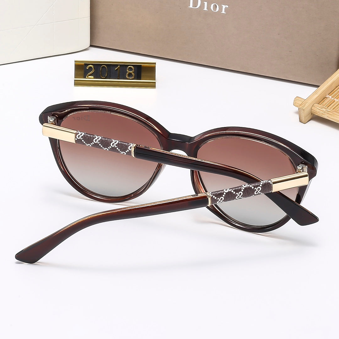 5 Colors Stylish Oval Sunglasses — 2018
