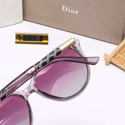 5 Colors Stylish Oval Sunglasses — 2018