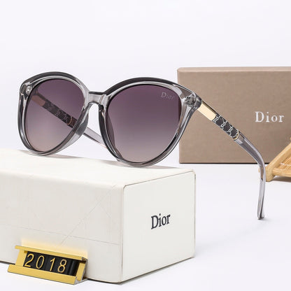 5 Colors Stylish Oval Sunglasses — 2018