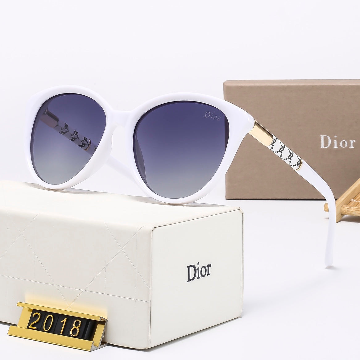 5 Colors Stylish Oval Sunglasses — 2018