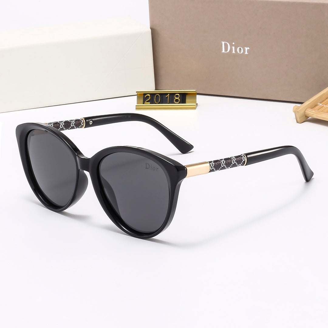5 Colors Stylish Oval Sunglasses — 2018
