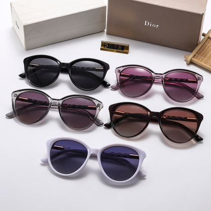 5 Colors Stylish Oval Sunglasses — 2018
