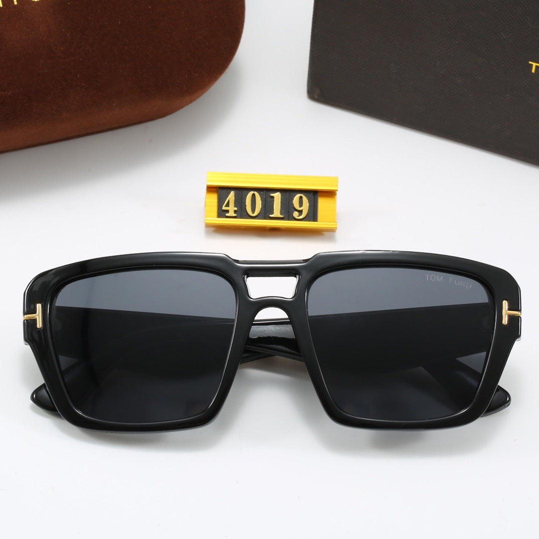 4 Colors Fashion Square-Framed Sunglasses—4019
