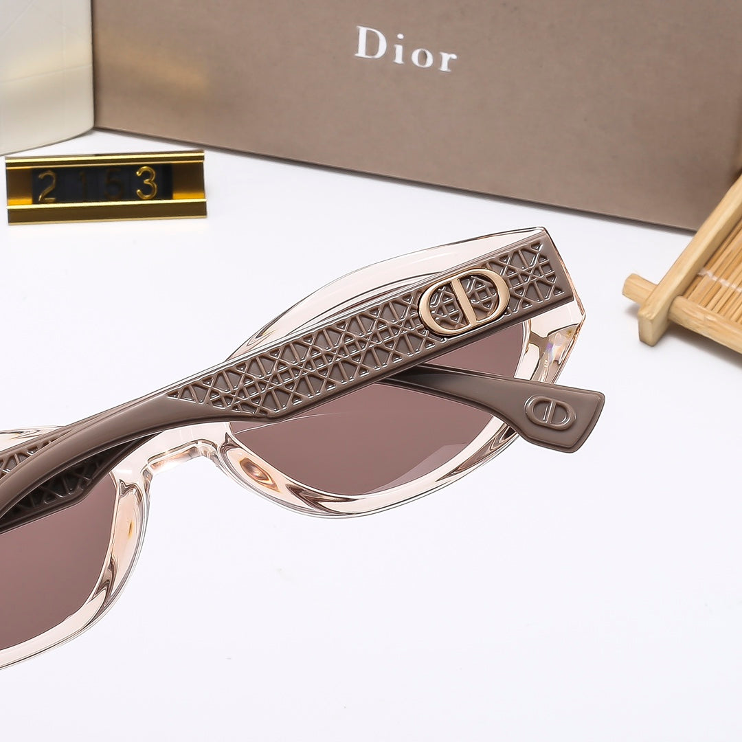 5 Colors Stylish Oval Sunglasses  — 2153