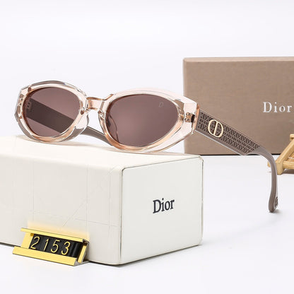 5 Colors Stylish Oval Sunglasses  — 2153