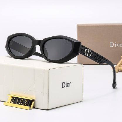 5 Colors Stylish Oval Sunglasses  — 2153