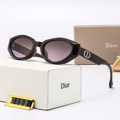 5 Colors Stylish Oval Sunglasses  — 2153