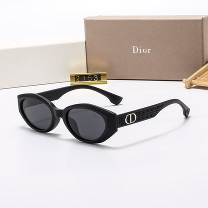 5 Colors Stylish Oval Sunglasses  — 2153