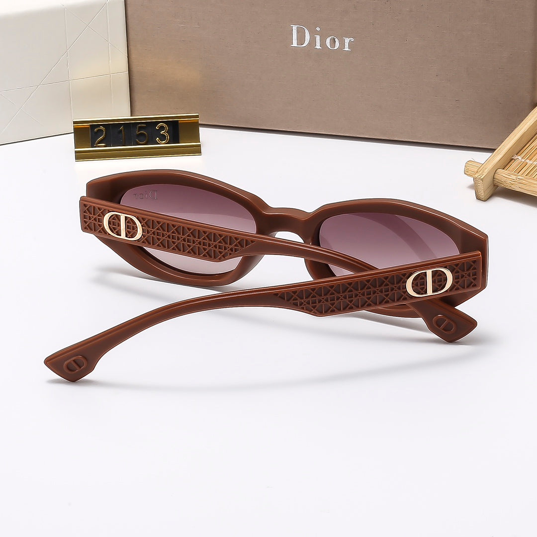 5 Colors Stylish Oval Sunglasses  — 2153