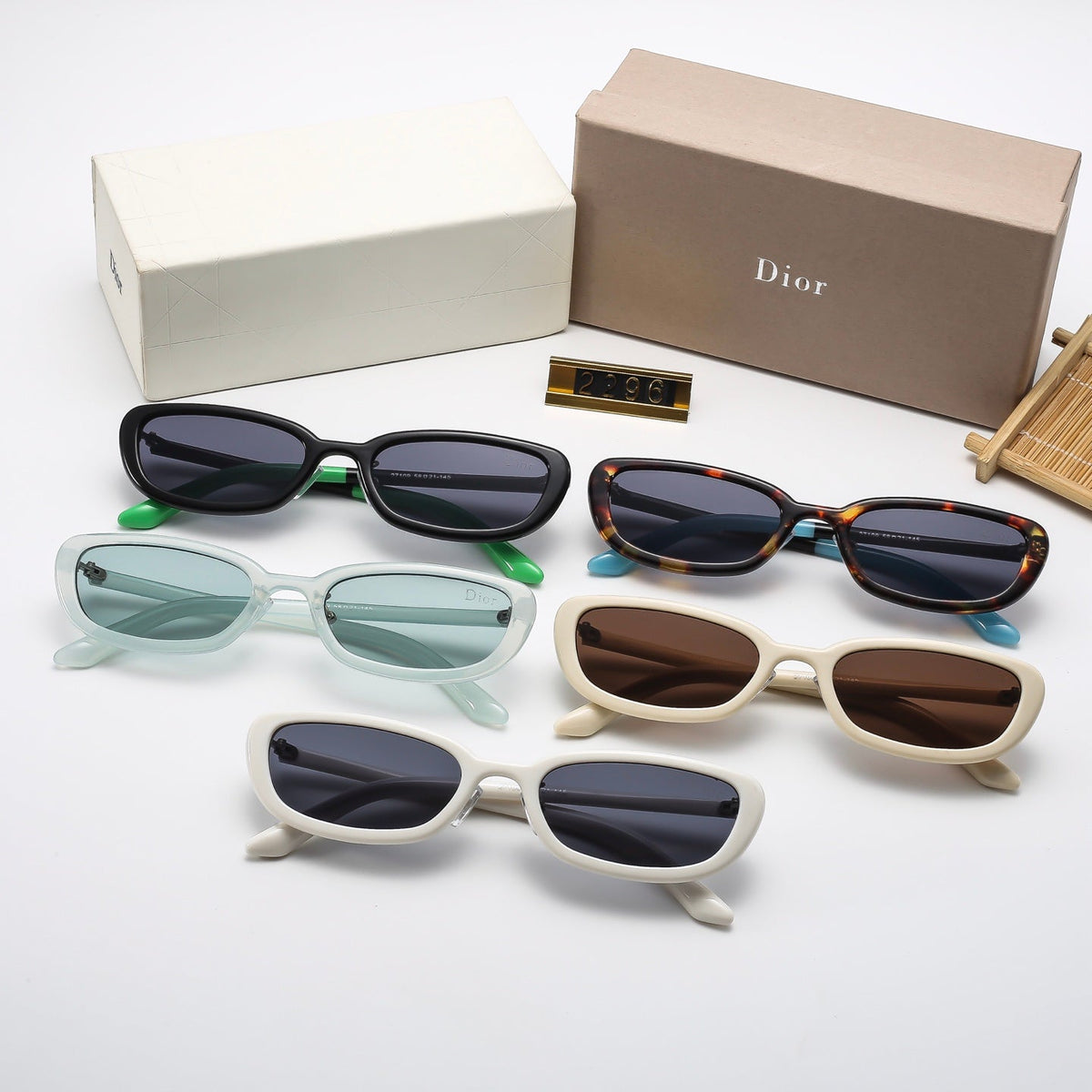 5 Colors Stylish Oval Sunglasses in  — 2296