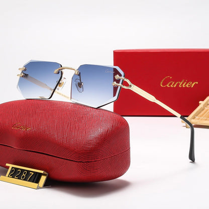 Irregular6 Colors Fashion Sunglasses—2287