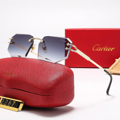 Irregular6 Colors Fashion Sunglasses—2287
