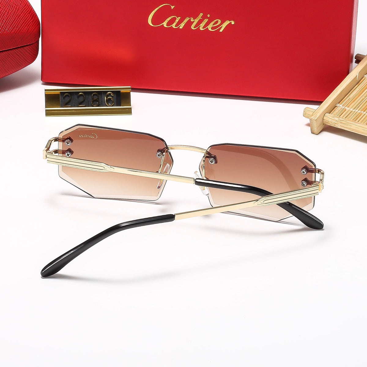 Irregular6 Colors Fashion Sunglasses—2287