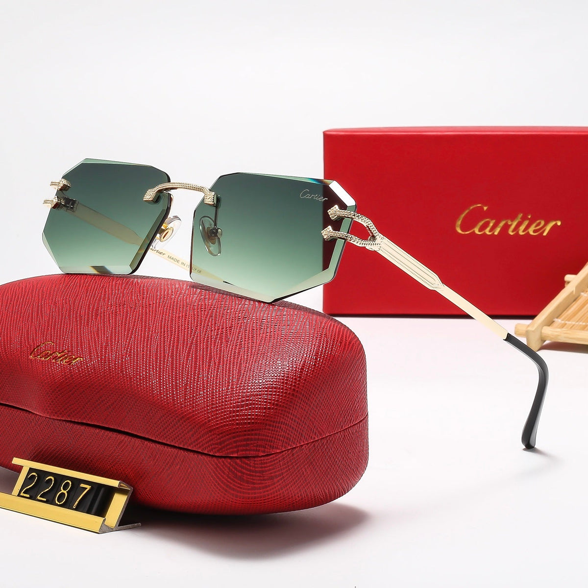 Irregular6 Colors Fashion Sunglasses—2287