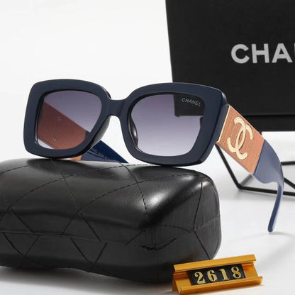 Stylish 5-color dual-tone frame sunglasses — 2618