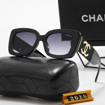 Stylish 5-color dual-tone frame sunglasses — 2618