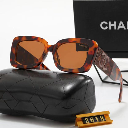 Stylish 5-color dual-tone frame sunglasses — 2618