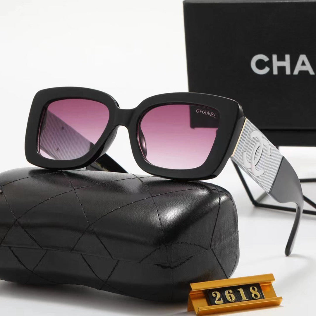 Stylish 5-color dual-tone frame sunglasses — 2618