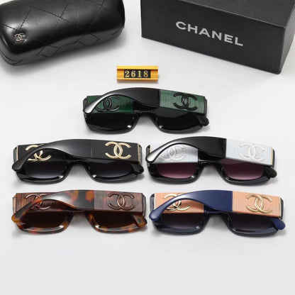 Stylish 5-color dual-tone frame sunglasses — 2618