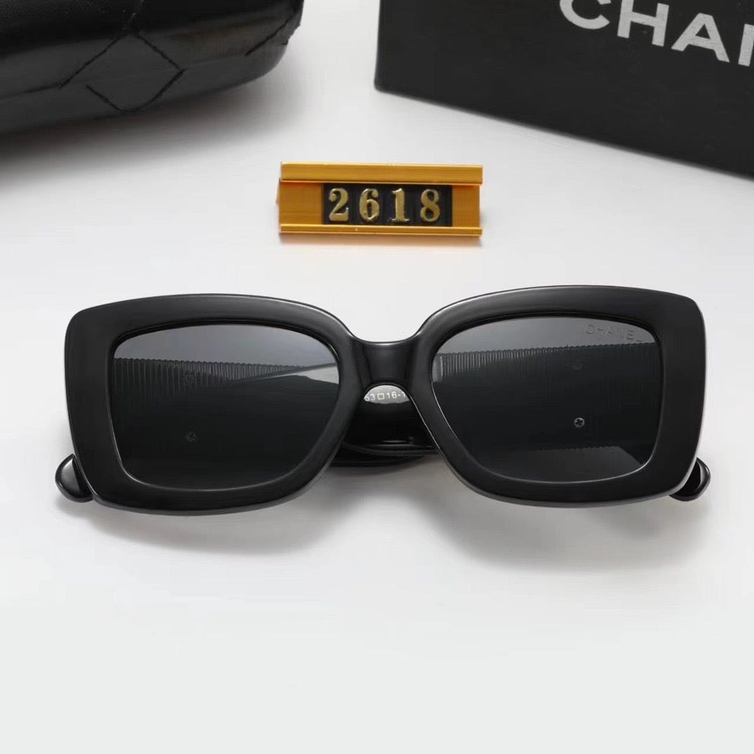 Stylish 5-color dual-tone frame sunglasses — 2618