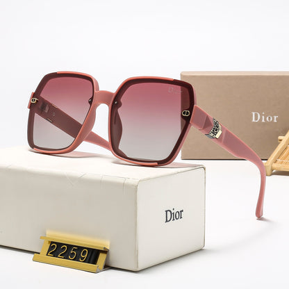 5 Colors Stylish Large Square Sunglasses  — 2259