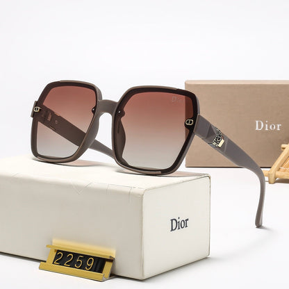 5 Colors Stylish Large Square Sunglasses  — 2259
