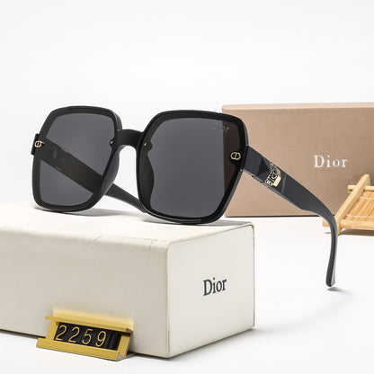 5 Colors Stylish Large Square Sunglasses  — 2259