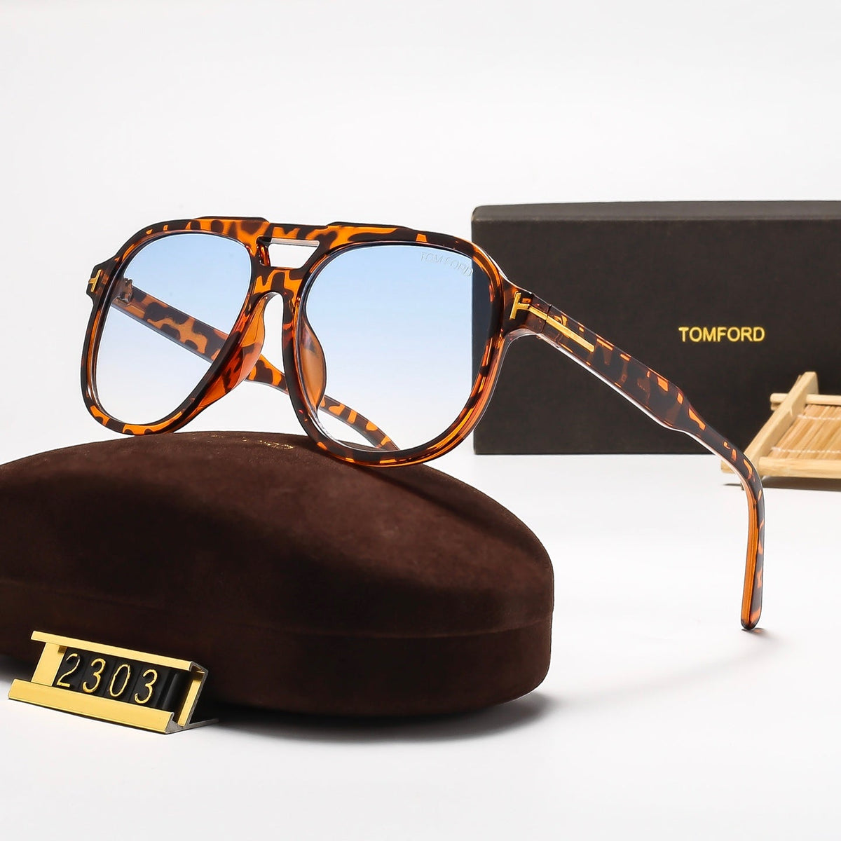 Hot Round 8 Colors Fashion Sunglasses 2303