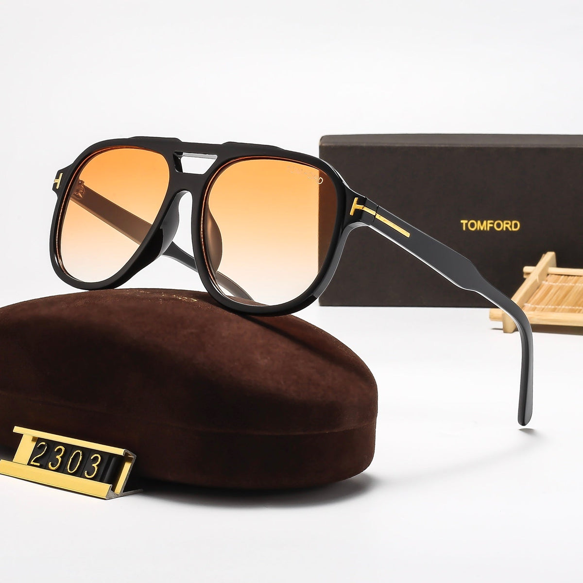 Hot Round 8 Colors Fashion Sunglasses 2303