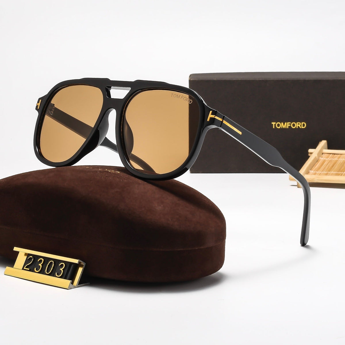 Hot Round 8 Colors Fashion Sunglasses 2303