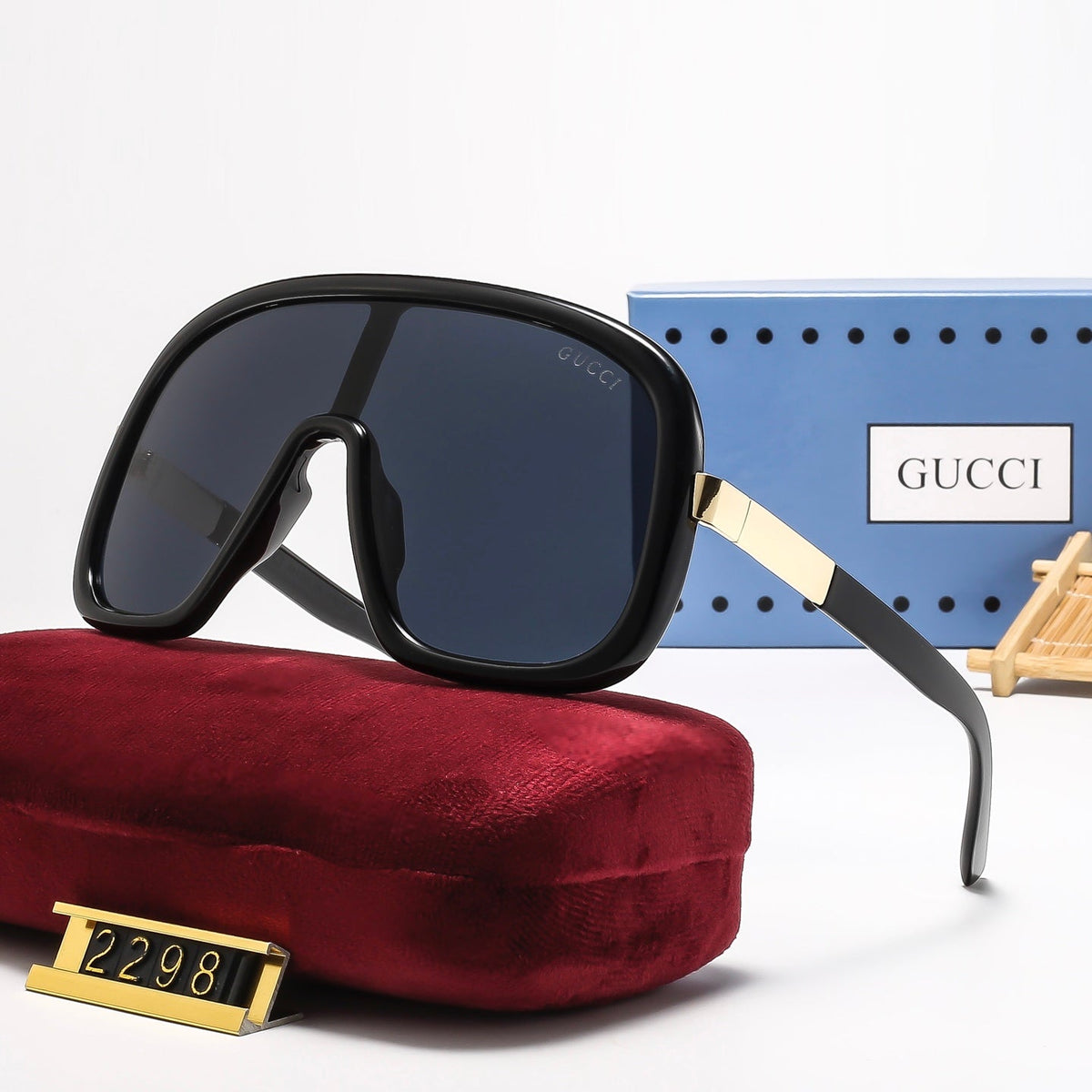 Big Frame Unique 7 Colors Fashion Sunglasses—2298