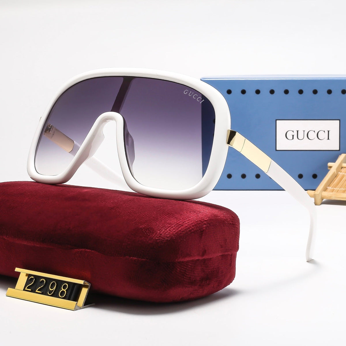 Big Frame Unique 7 Colors Fashion Sunglasses—2298