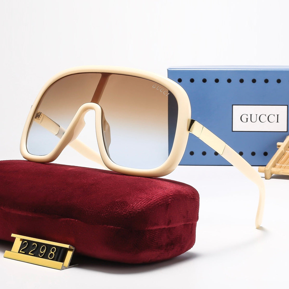 Big Frame Unique 7 Colors Fashion Sunglasses—2298