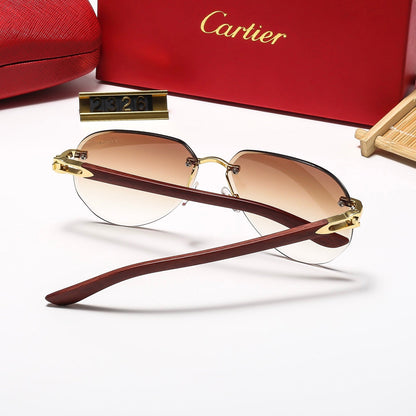 5 Colors Cool Fashion Oval Sunglasses 2326