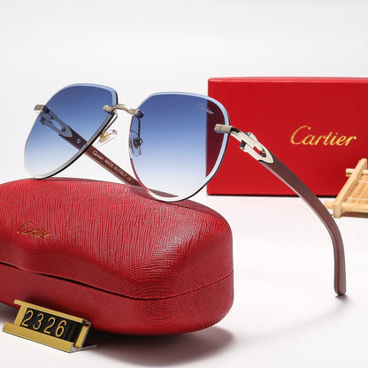5 Colors Cool Fashion Oval Sunglasses 2326