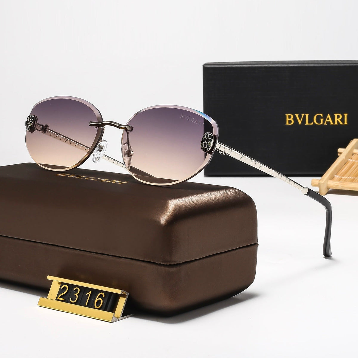 5-Color Stylish Oval Sunglasses—2316