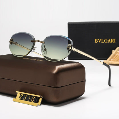 5-Color Stylish Oval Sunglasses—2316