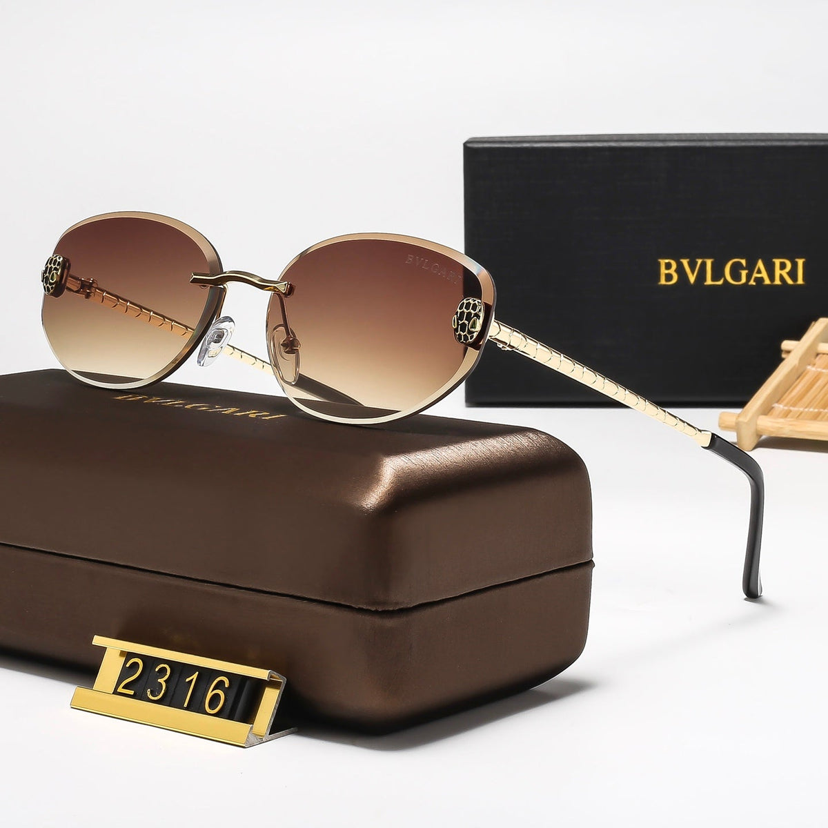 5-Color Stylish Oval Sunglasses—2316