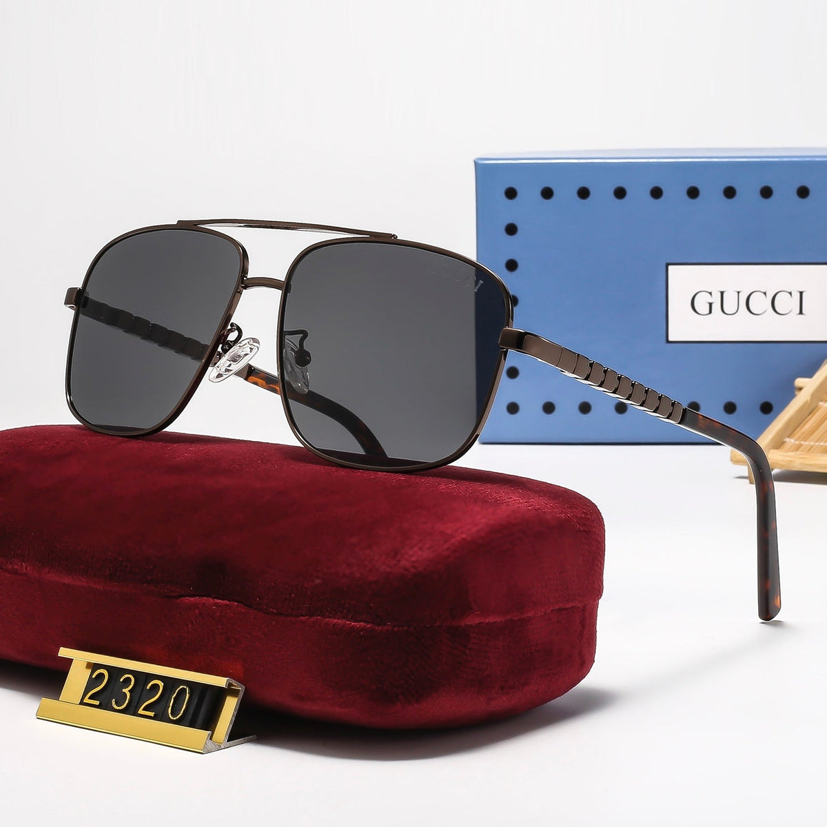 6 Colors Fashion Round-framed Sunglasses—2320