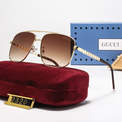 6 Colors Fashion Round-framed Sunglasses—2320