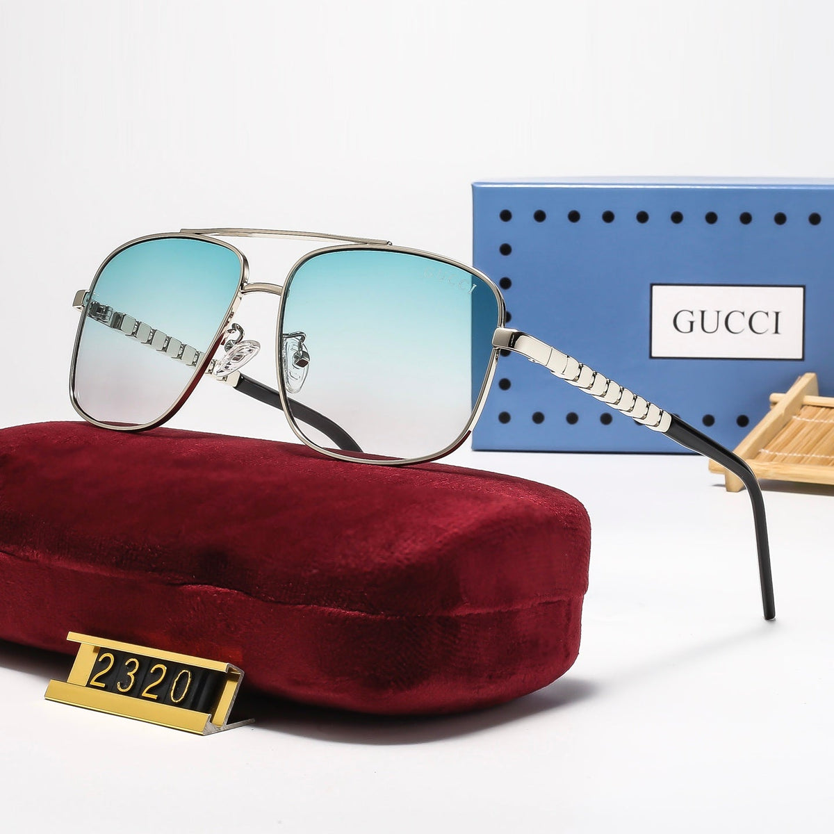 6 Colors Fashion Round-framed Sunglasses—2320
