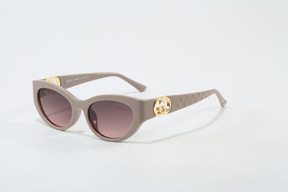 7-Color Stylish Printed Sunglasses with Temples—9701